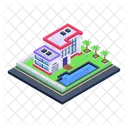 Modern House  Icon