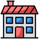 City Home Urban Home Villa Icon
