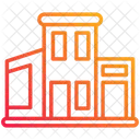 Modern House Home Building Icon