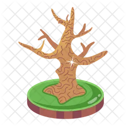 Modern Naked Tree  Icon