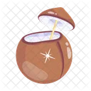 Coconut Milk Coconut Drink Tropical Drink Icon