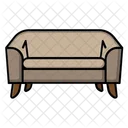 Modern Sofa Chairs Furniture Icon