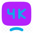 Modern Tv K Icon