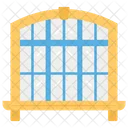 Modern Window Up To Date Exit Wall Frame Icon