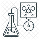 Moderne Chemie Chemie Wissenschaft Icon