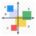 Boxendiagramm Moderne Infografik Datendarstellung Symbol