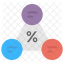 Moderne Infografik Grafische Darstellung Datenvisualisierung Symbol