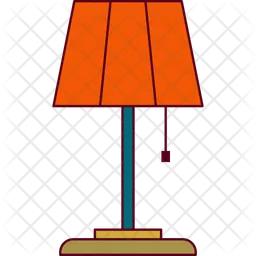 Moderne Lampe  Symbol