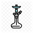 Moderne Shisha  Symbol