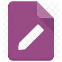 Modifica File Foglio Icon