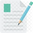 Modifica File Modifica Documento Editor Icon