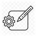 Modificar Editar Lapis Ícone