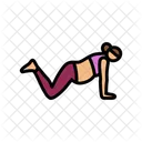 Modified Plank Pregnant Icon