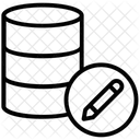 Modifier La Base De Donnees Editeur De Base De Donnees Editeur SQL Icon