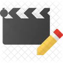 Clapper Modifier Clip Icône