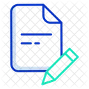 Modifier Un Fichier Modifier Un Document Modifier Icône