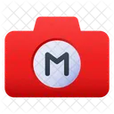 Modo Manual Manual Camara Icono