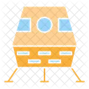 Module Lunaire Vehicule Spatial Espace Icône