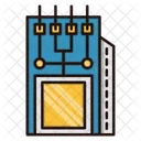 Modulo Eletronica Processador Ícone