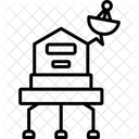 Modulo De Aterrizaje Espacio Astronomia Icono