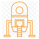 Modulo De Pouso Espaco Galaxia Ícone