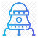 Modulo Lunar Pouso Na Lua Lander Ícone