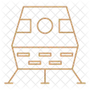 Modulo Lunar Veiculo Espacial Espaco Ícone