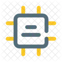 Modulo Procesador Electrico Icono