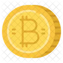 Moeda bitcoin  Ícone