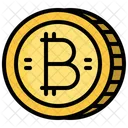 Moeda bitcoin  Ícone