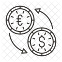 Moeda Converter Conversao Ícone