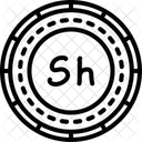 Moeda da Somália Ícone