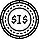 Moeda das Ilhas Salomão Ícone