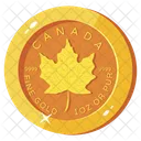 Moeda de bordo canadense  Ícone