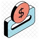 Moeda De Dolar Moeda De Dinheiro Moeda De Dinheiro Icon