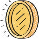 Ouro Moeda Elementos Icon