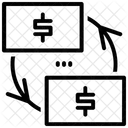Moeda de transferência  Ícone