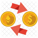 Ethereum Dolar Financas Icon