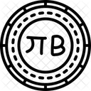 Moeda do Quirguistão Ícone