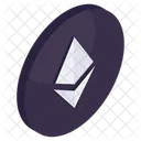 Moeda Ethereum Dinheiro Financas Icon