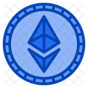 Moeda Ethereum  Ícone