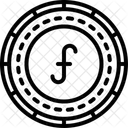 Moeda holandesa Ícone