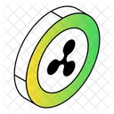 Moeda Ripple Criptomoeda Moeda Digital Icon