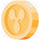 Moeda Ondulada Ondulacao Moeda Icon