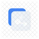 Moeda Ondulada Moeda Financas Icon