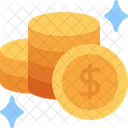 Moedas Custo Dolar Icon