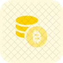 Moedas Bitcoin Icon