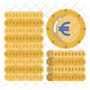 Moedas de euro  Icon