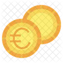 Moedas de euro  Icon