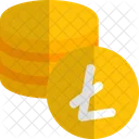 Moedas Litecoin Icon